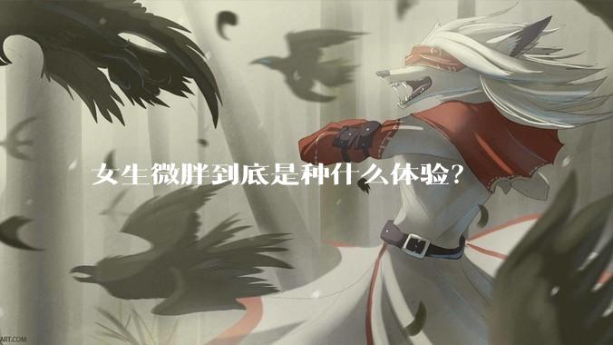女生微胖到底是种什么体验？
